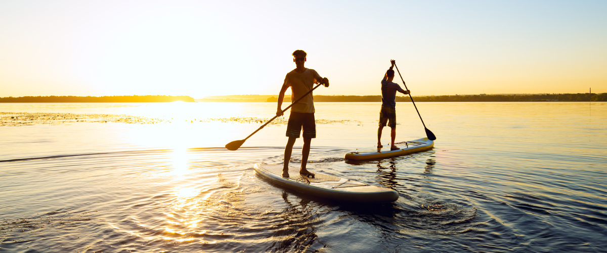 Sunset SUP - Columbus, GA on Chattahoochee River